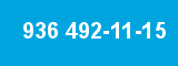 936 492-11-15